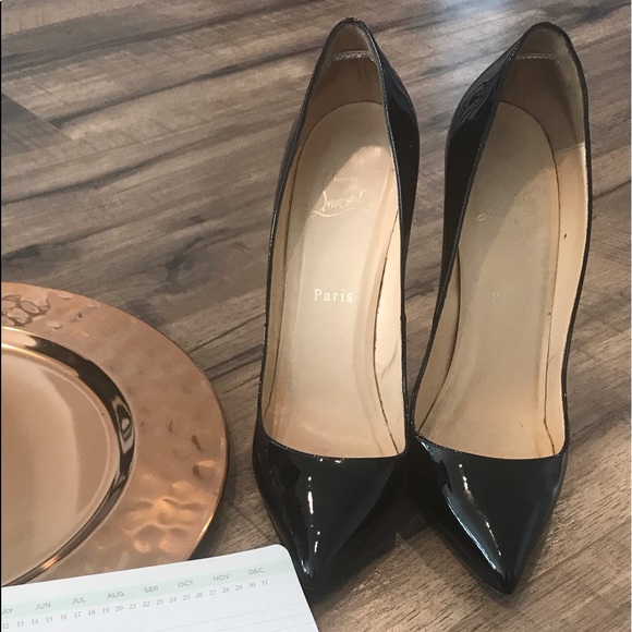 Christian Louboutin Shoes - SOLD Christian Louboutin Pigalle in blk patent 39